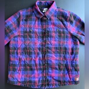 L.L Bean Fleece Lined Flannel. Size XS. Relaxed Fit